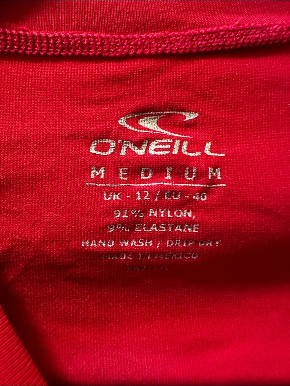 O'Neill Women’s Short Sleeve Rash Guard - Pink/Grey